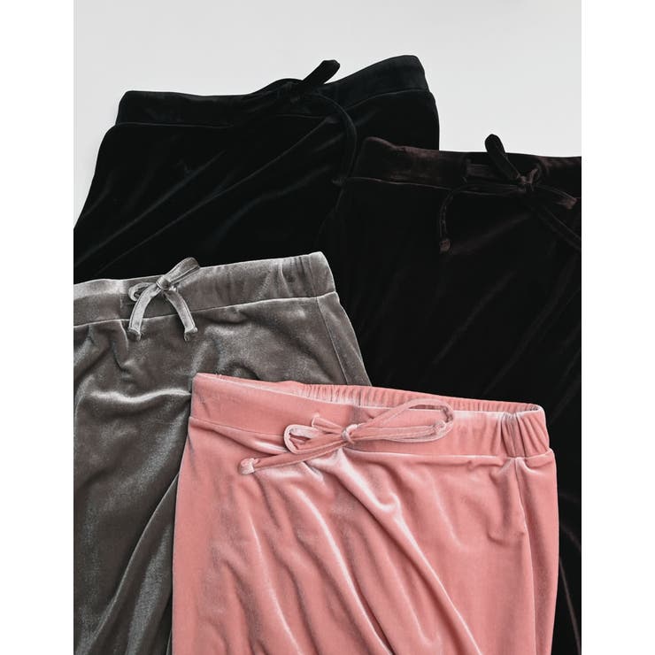 [低身長サイズ有]ベロアドロストナロースカート | Re:EDIT | 詳細画像2 