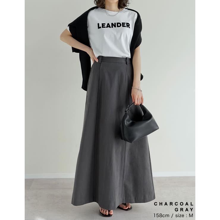 [低身長サイズ有]カツラギピンタックAラインスカート | Re:EDIT | 詳細画像7 