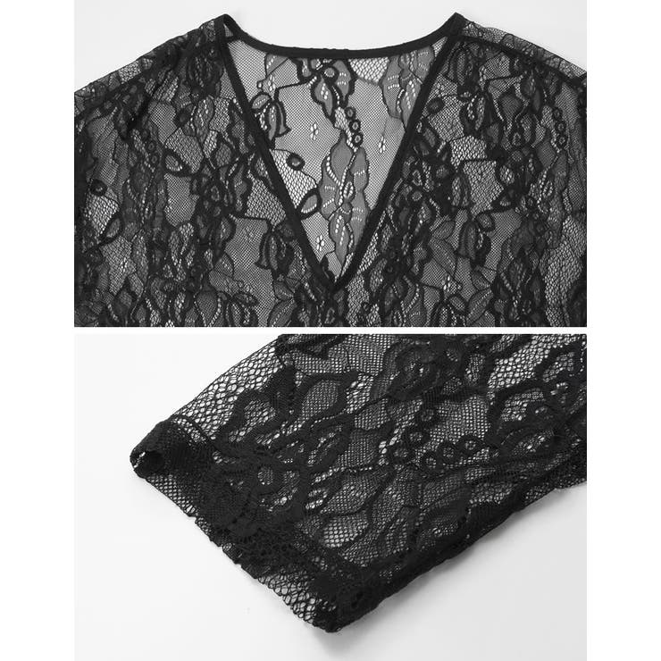 [2026S S COLLECTION]深Vネック総レースシアープルオーバーチュ… | Re:EDIT | 詳細画像23 