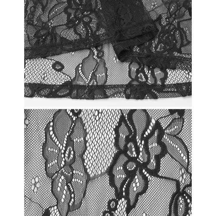 [2026S S COLLECTION]深Vネック総レースシアープルオーバーチュ… | Re:EDIT | 詳細画像24 