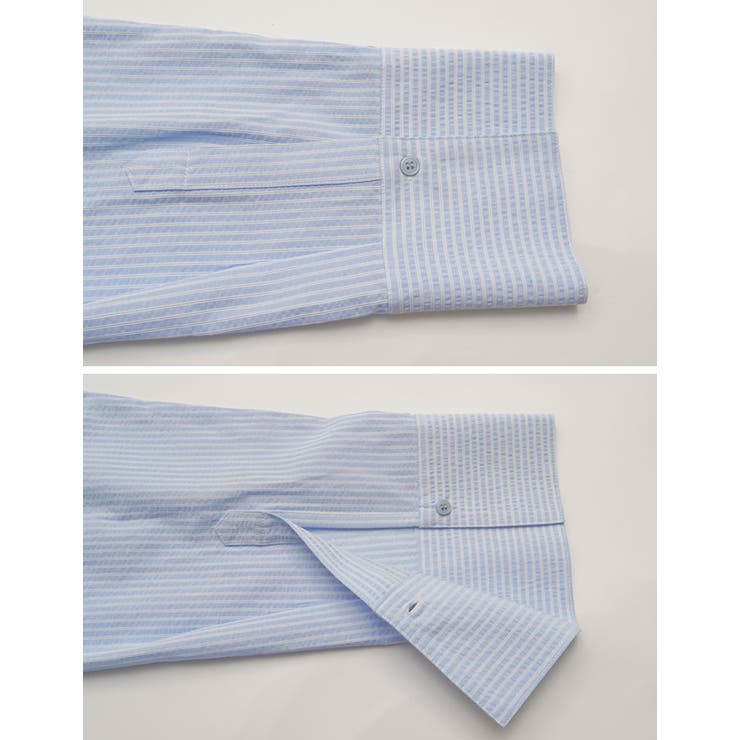 [2026S S COLLECTION]ボウタイビッグリボンサッカーストライプシ… | Re:EDIT | 詳細画像21 