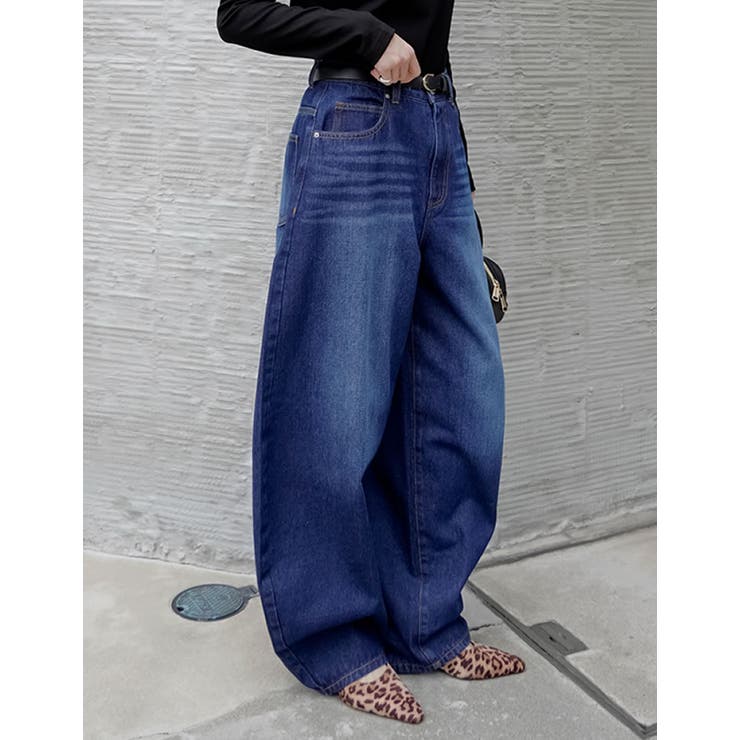 [DENIM COLLECTION][低身長 高身長サイズ有]コットンブレンドバ… | Re:EDIT | 詳細画像21 