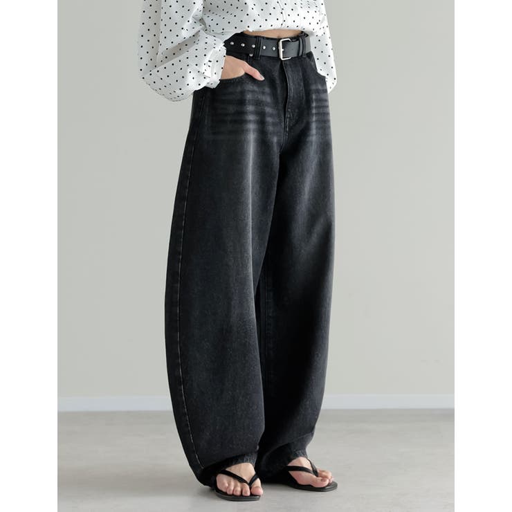 [DENIM COLLECTION][低身長 高身長サイズ有]コットンブレンドバ… | Re:EDIT | 詳細画像29 