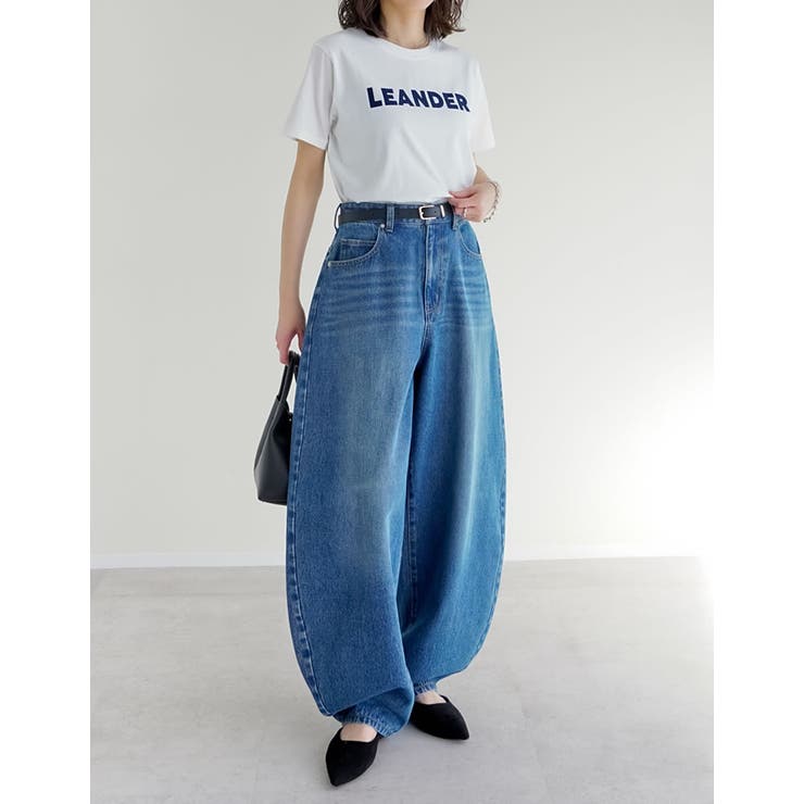 [DENIM COLLECTION][低身長 高身長サイズ有]コットンブレンドバ… | Re:EDIT | 詳細画像38 