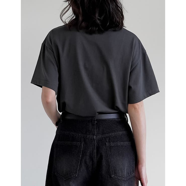 [UVカット][接触冷感]レース刺繍ロゴTシャツ | Re:EDIT | 詳細画像22 