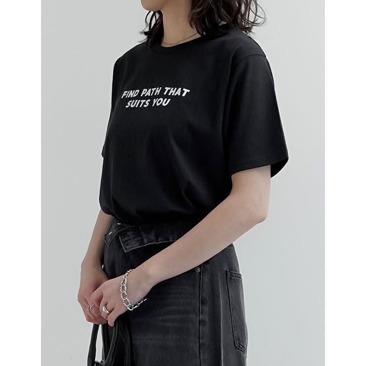 [UVカット][接触冷感]スローガンロゴTシャツ | Re:EDIT | 詳細画像22 