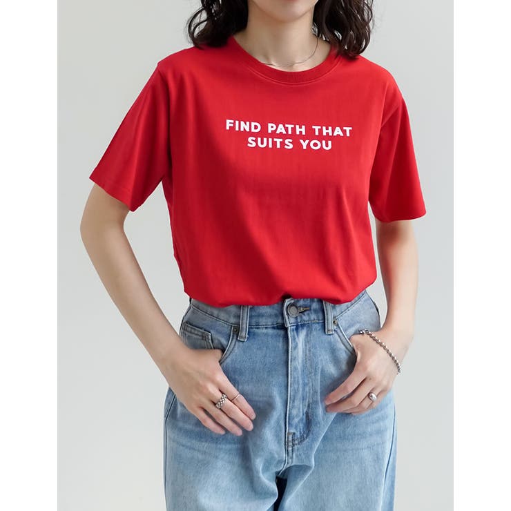 [UVカット][接触冷感]スローガンロゴTシャツ | Re:EDIT | 詳細画像39 