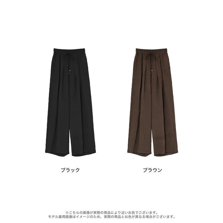 [低身長サイズ有]楊柳クロスドロストイージーパンツ | Re:EDIT | 詳細画像16 