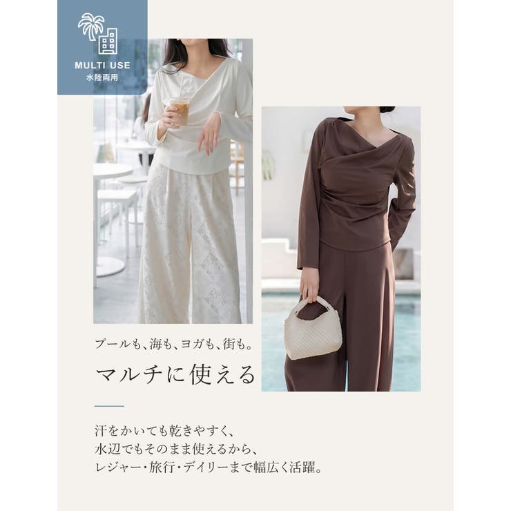 [UVカット最大99 7％][遮熱最大50％][UPF50+][接触冷感][水陸… | Re:EDIT | 詳細画像10 