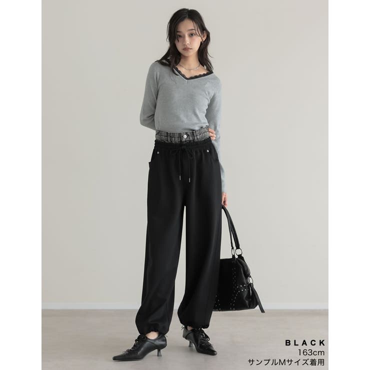 [2026AW COLLECTION][低身長 高身長サイズ有]2WAYデニムレ… | Re:EDIT | 詳細画像24 