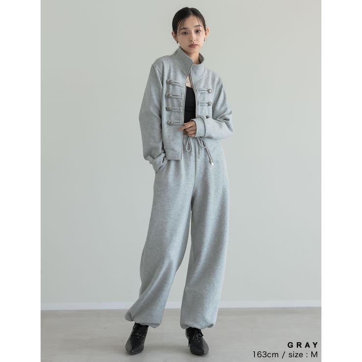 [2026AW COLLECTION]裾コードドロストイージースウェットパンツ | Re:EDIT | 詳細画像13 