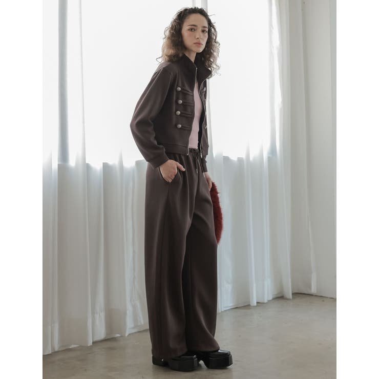 [2026AW COLLECTION]裾コードドロストイージースウェットパンツ | Re:EDIT | 詳細画像10 