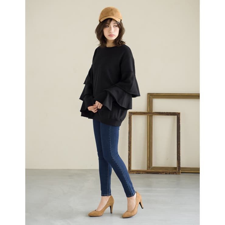 シンプルデザインにアクセントをプラス フェイクスエードリング付キャップ グッズ | Re:EDIT | 詳細画像3 