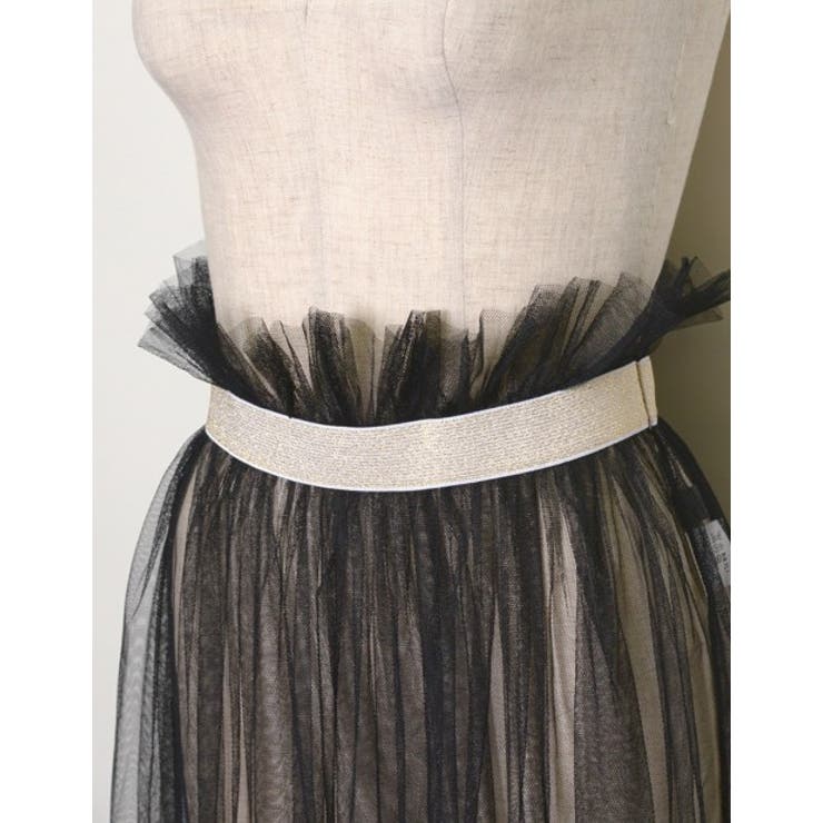 スタイリングを今年らしく変える レイヤードチュールスカート ウエストゴム チュール 品番 Gs Re Edit リエディ のレディースファッション通販 Shoplist ショップリスト