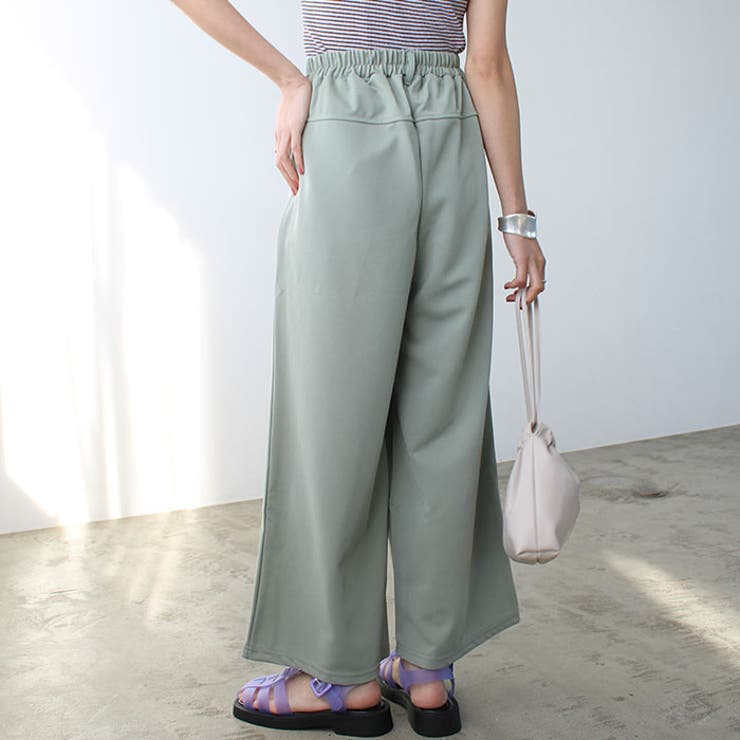 キレイ見え！ストレッチタックワイドパンツ | GeeRA | 詳細画像40 