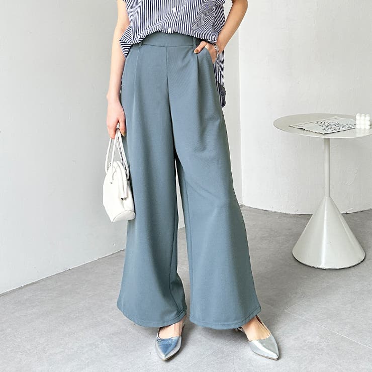 キレイ見え！ストレッチタックワイドパンツ | GeeRA | 詳細画像33 