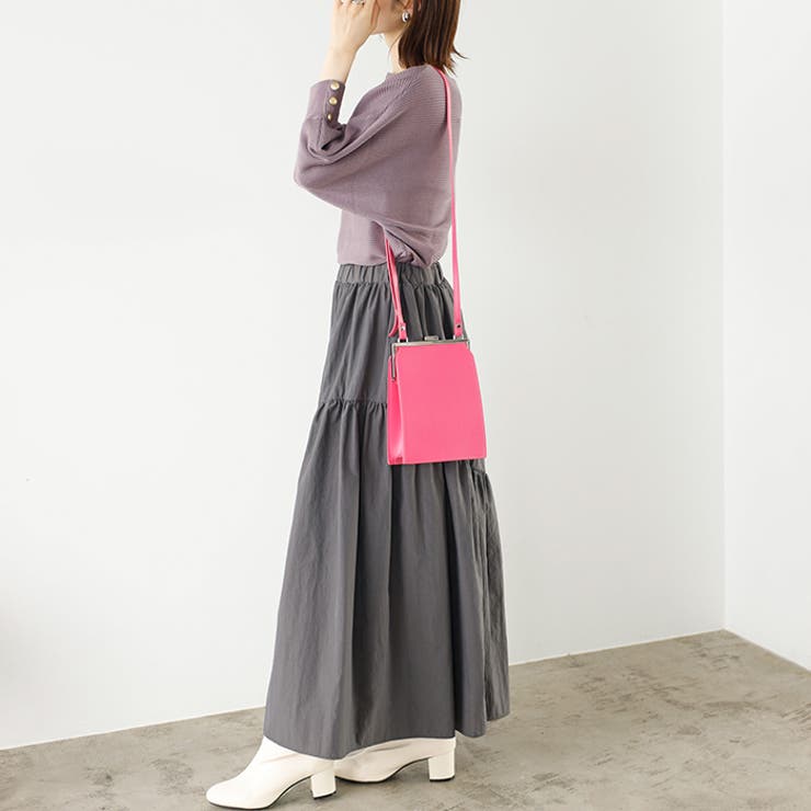 袖ボタン付ドルマンニットトップス | GeeRA | 詳細画像37 