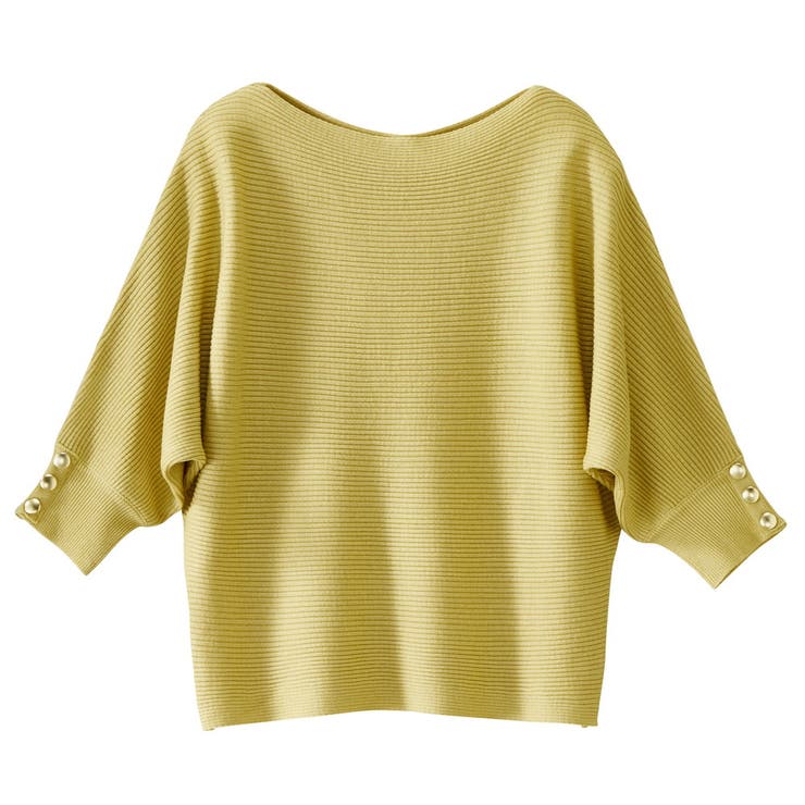 袖ボタン付ドルマンニットトップス | GeeRA | 詳細画像69 