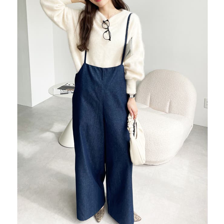 サロペットワイドパンツ[品番：GERW0000026]｜GeeRA（ジーラ）の
