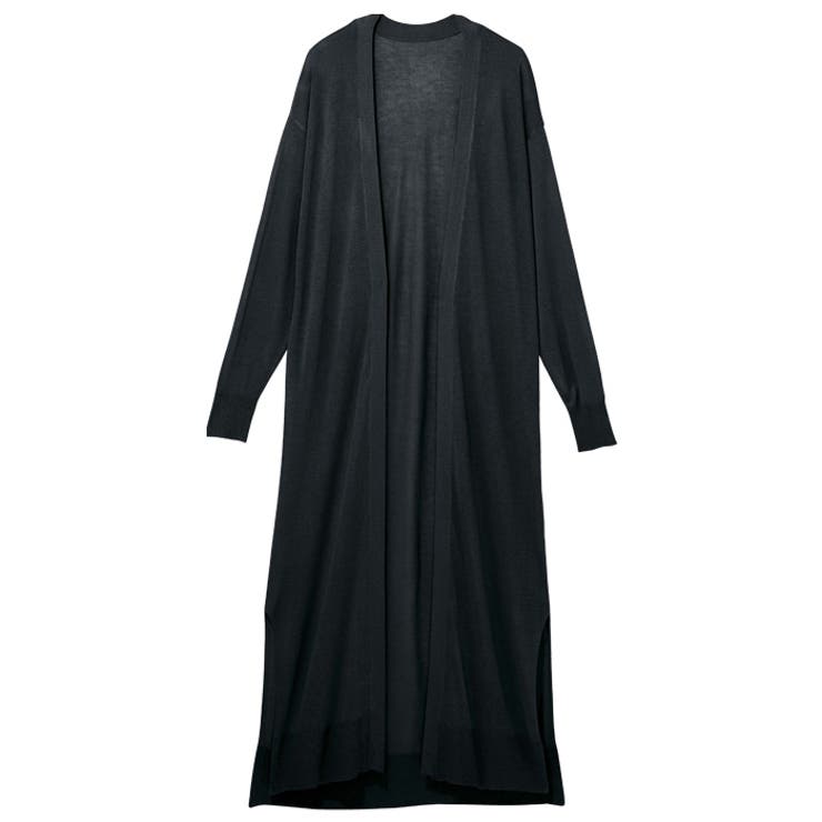 機能付ロングニットカーディガン 接触冷感 UV対策 抗菌防臭 夏服 | GeeRA | 詳細画像39 