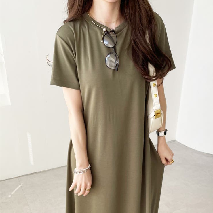 フレアーシルエットロングワンピース | GeeRA | 詳細画像27 