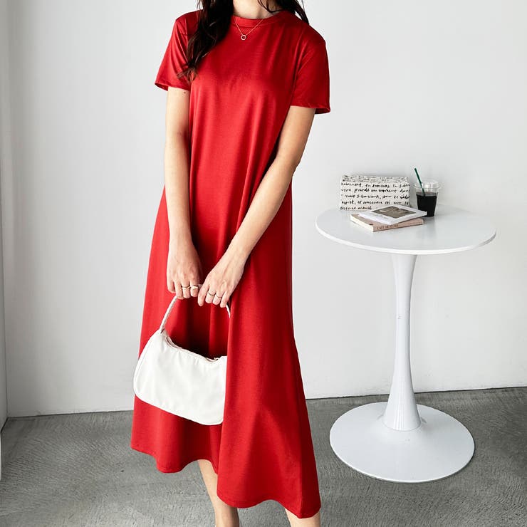 フレアーシルエットロングワンピース | GeeRA | 詳細画像5 