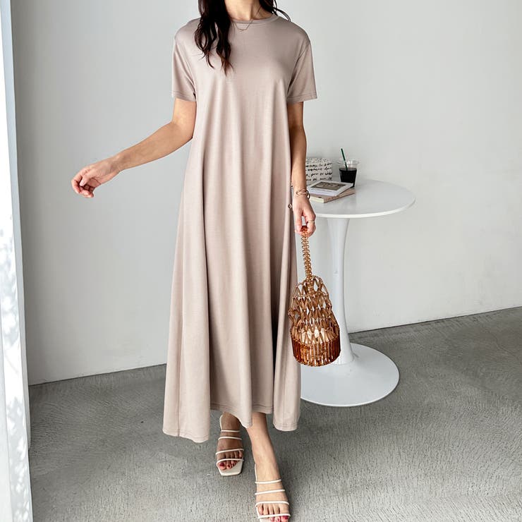 フレアーシルエットロングワンピース | GeeRA | 詳細画像33 