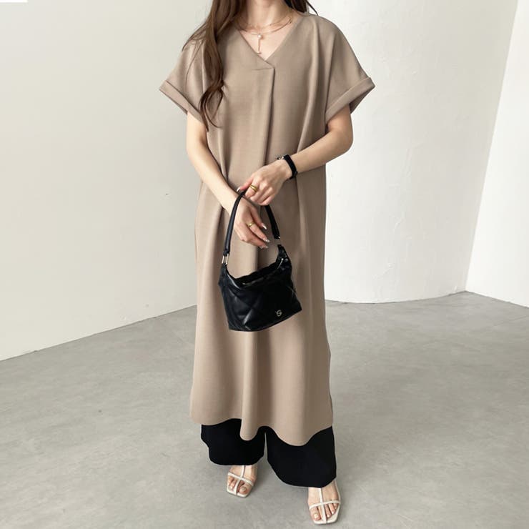 ひんやり快適！ジャカードスキッパーワンピース | GeeRA | 詳細画像26 