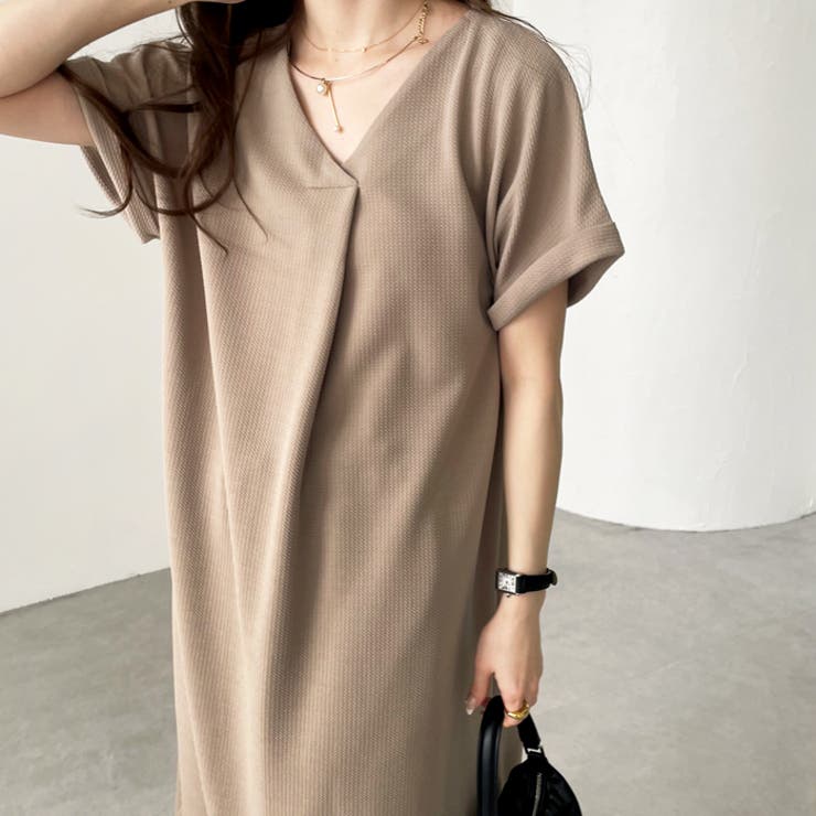 ひんやり快適！ジャカードスキッパーワンピース | GeeRA | 詳細画像28 