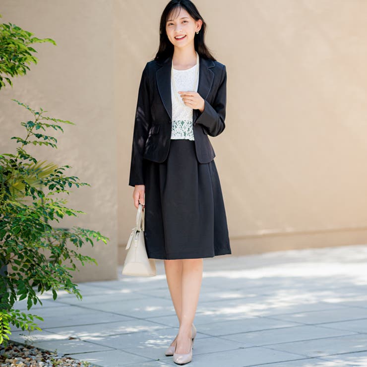 【入卒式 セレモニー】ツイード着回し５点セットスーツ 2ジャケット＆パンツ＆ワン… | GeeRA | 詳細画像23 