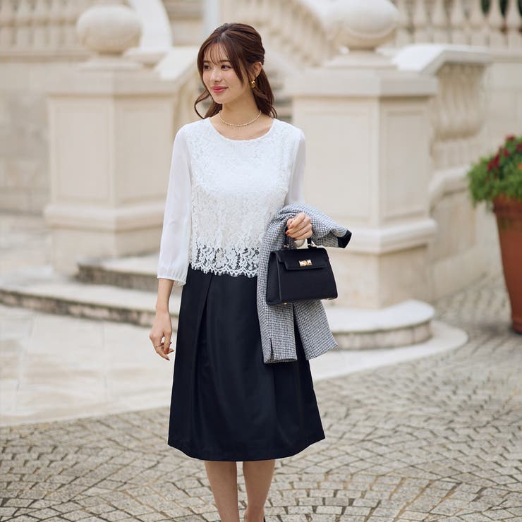 【2ツイードジャケット＆ワンピ】入卒式 セレモニー着回し3点セットワンピーススー… | GeeRA | 詳細画像17 