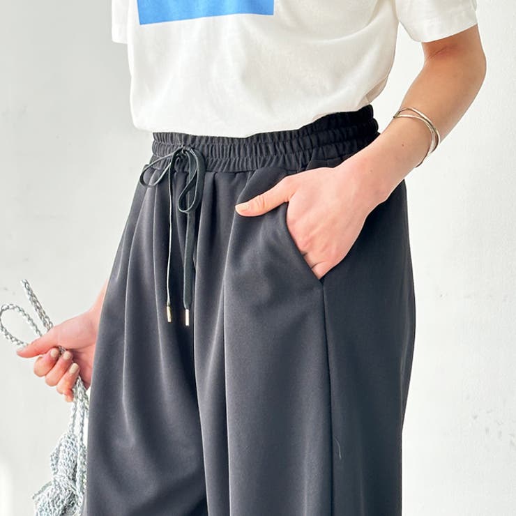 接触冷感！リラックスワイドパンツ＜UV対策＞ | GeeRA | 詳細画像13 