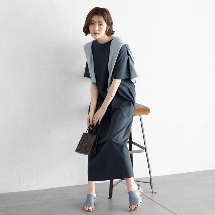 綿１００％ポケット付Ｔシャツワンピース＜夏服＞ | GeeRA | 詳細画像13 