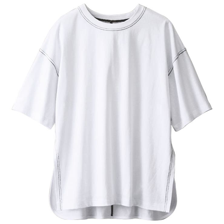綿１００％ビッグシルエットステッチＴシャツ＜夏服・無地＞ | GeeRA | 詳細画像29 