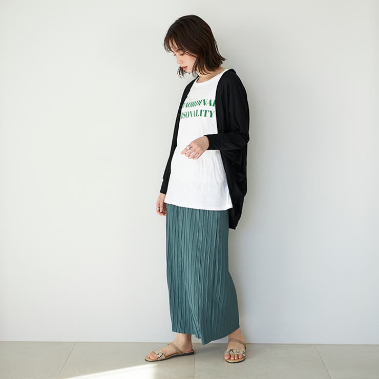 接触冷感！ドルマンカットソーカーディガン | GeeRA | 詳細画像9 