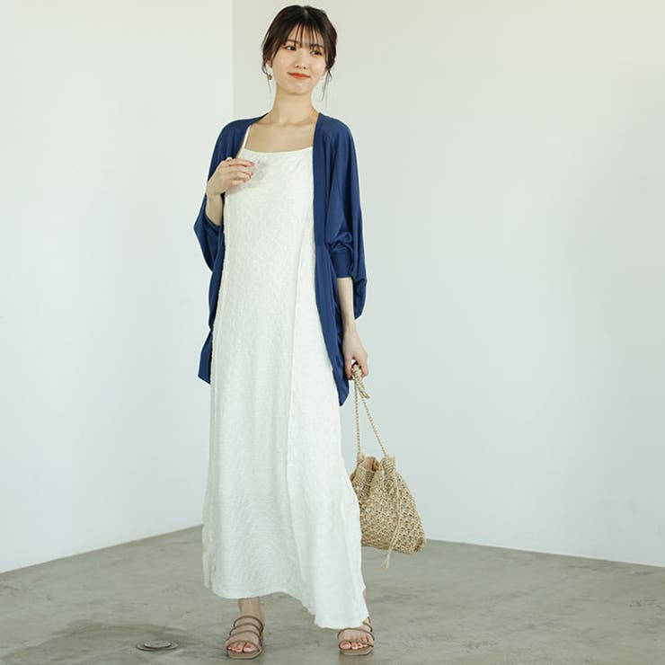 接触冷感！ドルマンカットソーカーディガン | GeeRA | 詳細画像18 