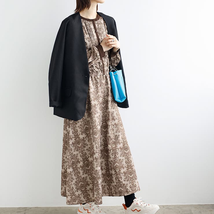 大人プリントロングワンピース | GeeRA | 詳細画像22 