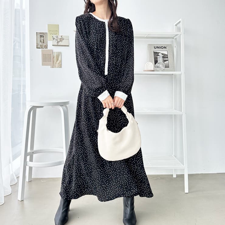 大人プリントロングワンピース | GeeRA | 詳細画像23 