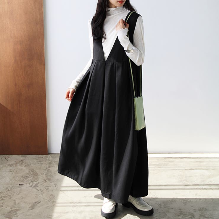 2WAYロングジャンパースカート＜夏服＞[品番：GERW0000121