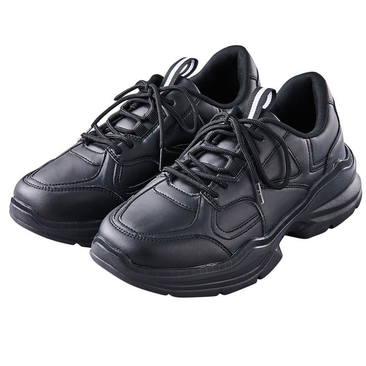 クロ | 厚底ダッドスニーカー | GeeRA