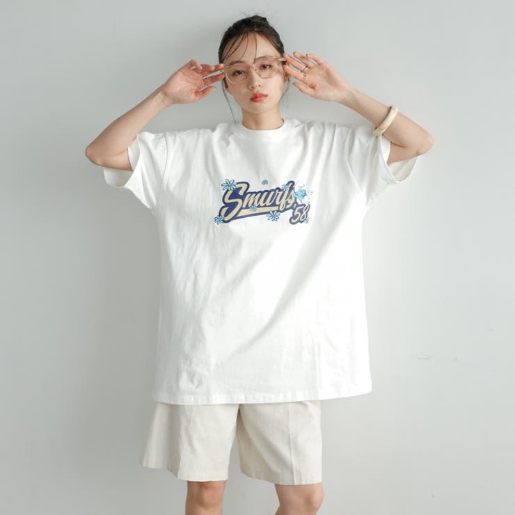 【スマーフ】コラボプリントＴシャツ＜夏服＞ | GeeRA | 詳細画像3 