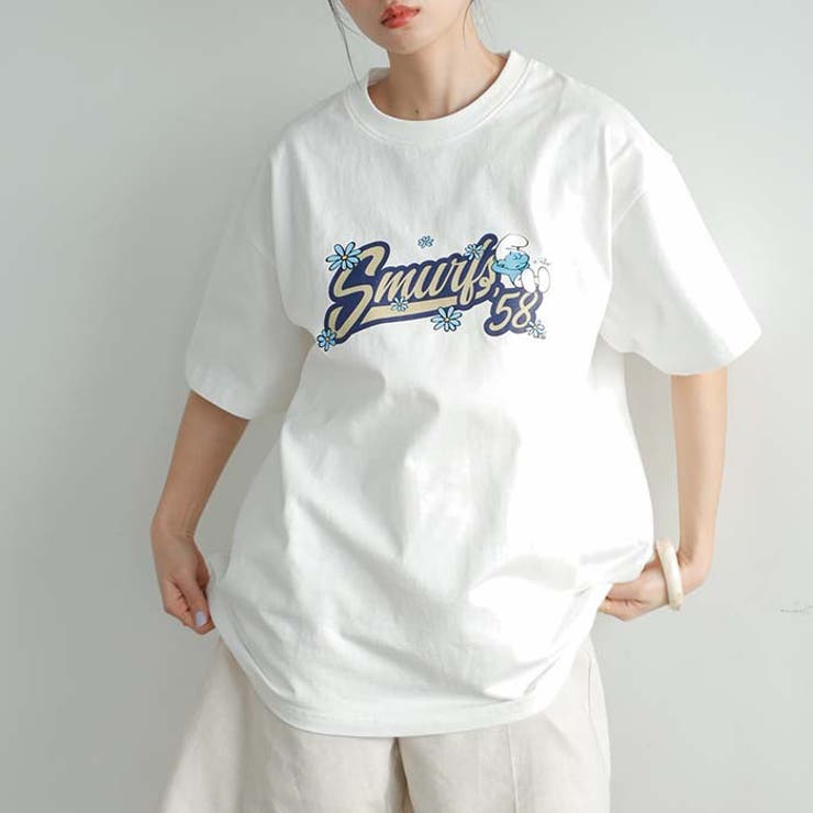 【スマーフ】コラボプリントＴシャツ＜夏服＞ | GeeRA | 詳細画像4 