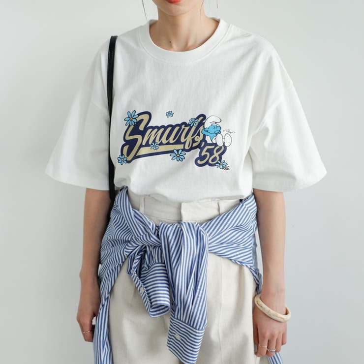 【スマーフ】コラボプリントＴシャツ＜夏服＞ | GeeRA | 詳細画像13 