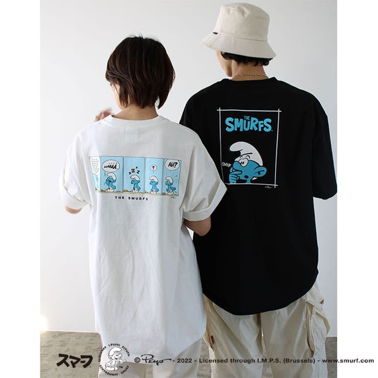【スマーフ】コラボプリントＴシャツ＜夏服＞ | GeeRA | 詳細画像29 
