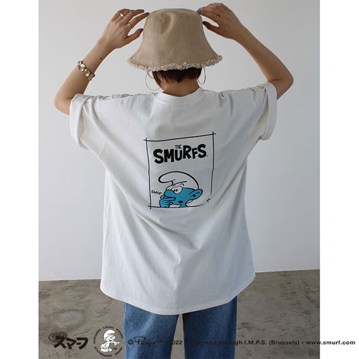 【スマーフ】コラボプリントＴシャツ＜夏服＞ | GeeRA | 詳細画像38 