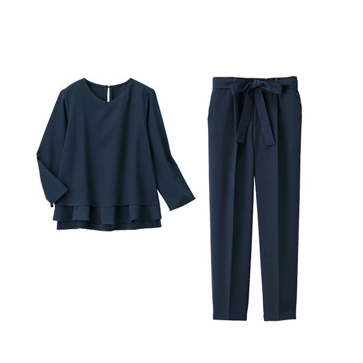 2点セット】通勤にもフォーマルにも使えるセットアップ＜テーパード