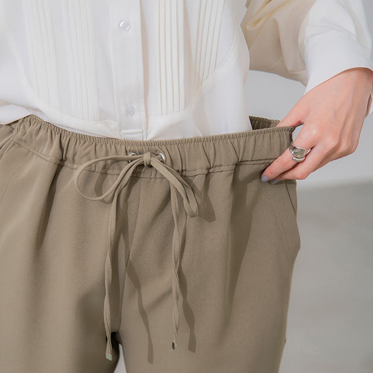 楽ちんストレッチきれい見えジョガーパンツ | GeeRA | 詳細画像18 