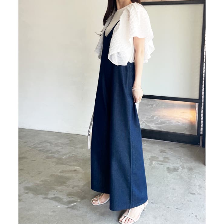 [ALEGRE]Vネックサロペット ALEGRE]Vネックサロペット | KOBUNSHA SELECT SHOP | [ALEGRE]V
