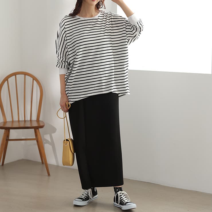 綿１００％きれいめドルマンカットソー | GeeRA | 詳細画像38 