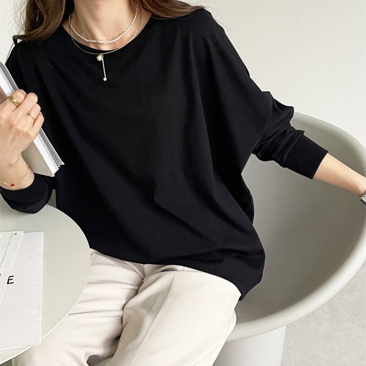 綿１００％きれいめドルマンカットソー | GeeRA | 詳細画像6 